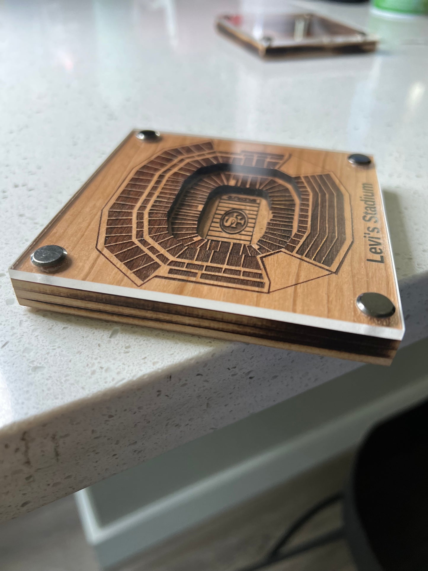 Custom Stadium Coasters/ 3D