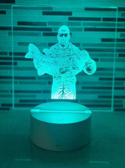 Custom Etched Acrylic Night Light