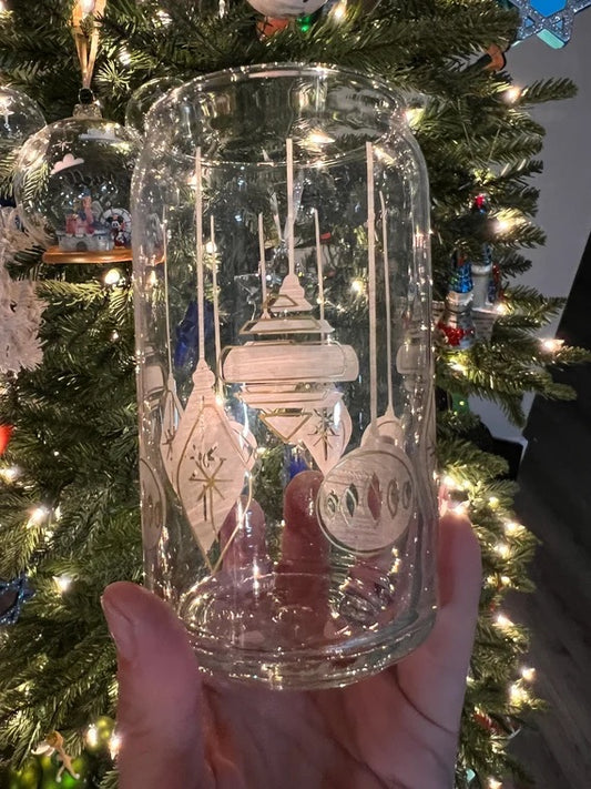 Ornament Beer Can Glass